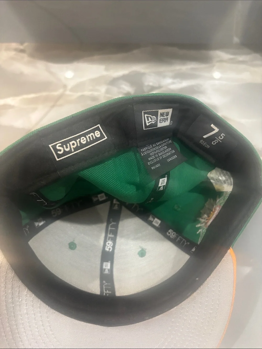 Supreme 2-Tone Box Logo New Era 'Green'